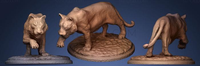 3D model Miniature Tiger (STL)